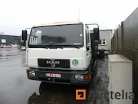 Man l 90 f vrachtwagen met dekzeil (1999-204.712 km) - afbeelding 2 van  18