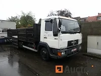 Man l 90 f vrachtwagen met dekzeil (1999-204.712 km) - afbeelding 1 van  18