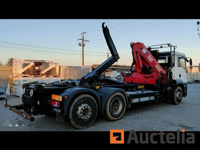 Man tga 26.440 grue + container systeem - afbeelding 7 van  14