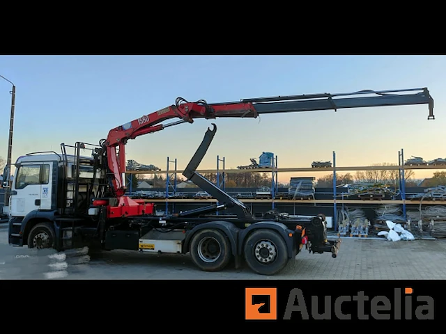 Man tga 26.440 grue + container systeem - afbeelding 9 van  14