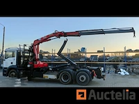 Man tga 26.440 grue + container systeem - afbeelding 9 van  14