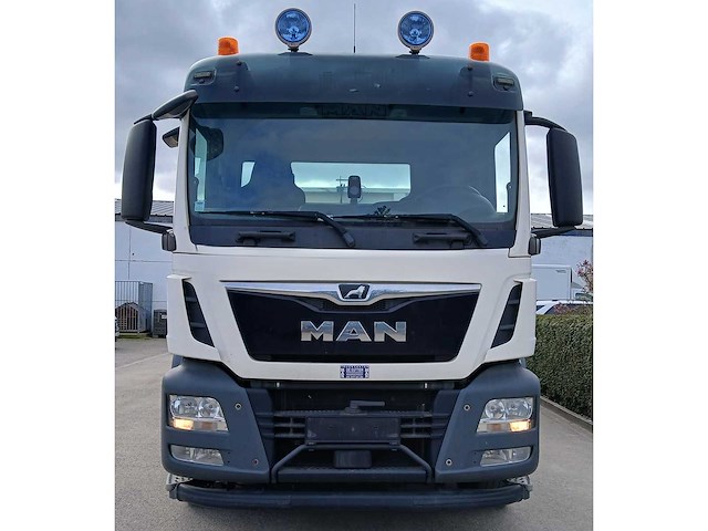 Man tgs met kwb trailer en hiab xs laadkraan - 2017 - afbeelding 12 van  56