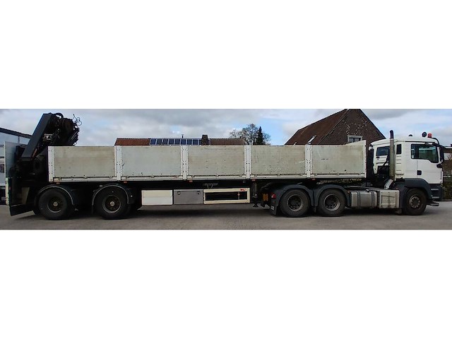 Man tgs met kwb trailer en hiab xs laadkraan - 2017 - afbeelding 34 van  56