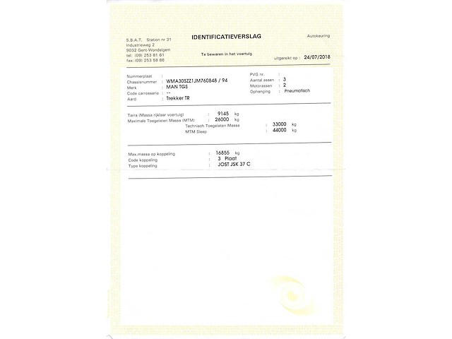 Man tgs met kwb trailer en hiab xs laadkraan - 2017 - afbeelding 52 van  56