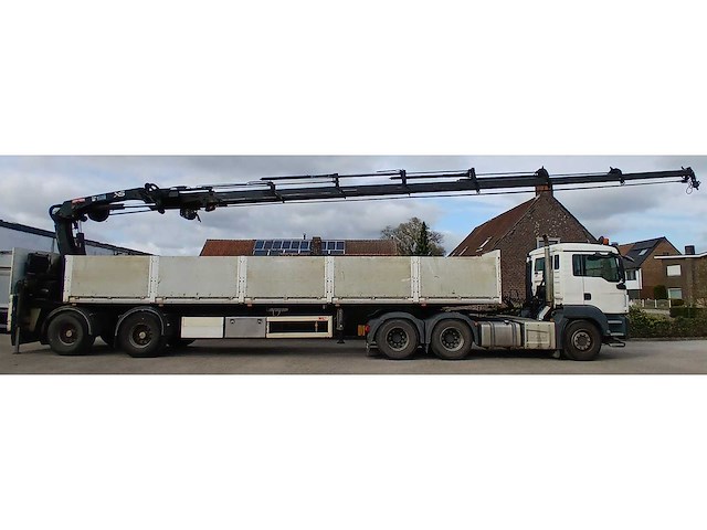 Man tgs met kwb trailer en hiab xs laadkraan - 2017 - afbeelding 45 van  56