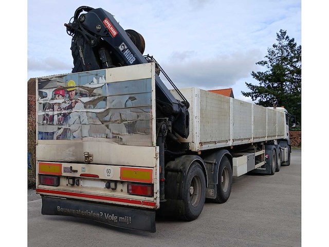 Man tgs met kwb trailer en hiab xs laadkraan - 2017 - afbeelding 56 van  56