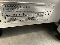 Manconi 350ik tafelsnijmachine - afbeelding 5 van  5