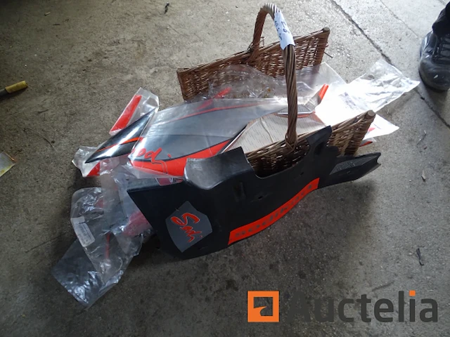 Mand met sodi karting decoratiestickers - afbeelding 1 van  9