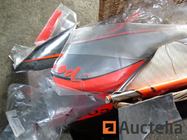 Mand met sodi karting decoratiestickers - afbeelding 3 van  9