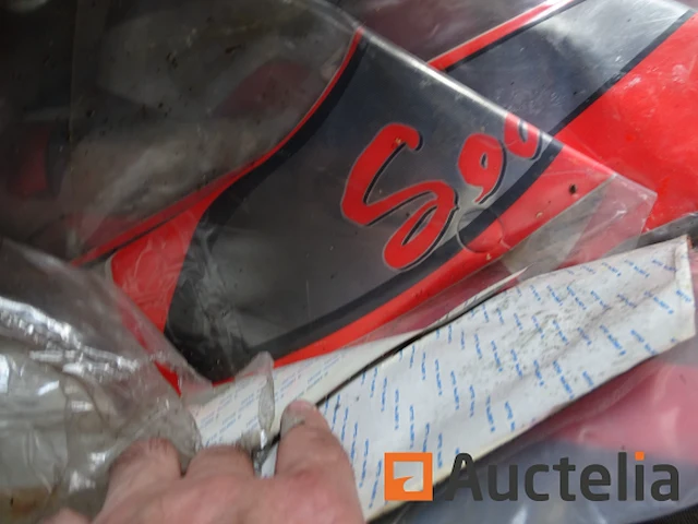 Mand met sodi karting decoratiestickers - afbeelding 4 van  9