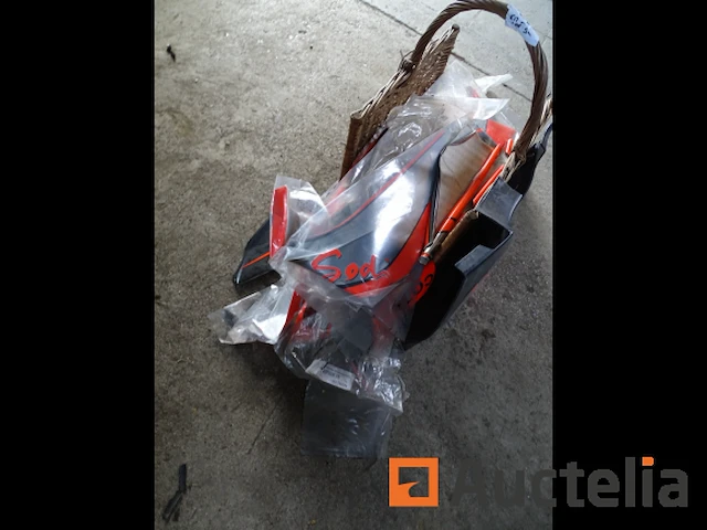 Mand met sodi karting decoratiestickers - afbeelding 9 van  9