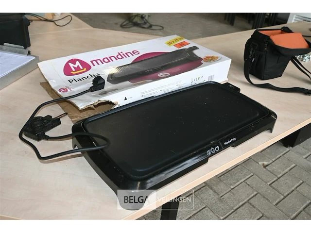 Mandine elektrische bakplaat - afbeelding 1 van  7