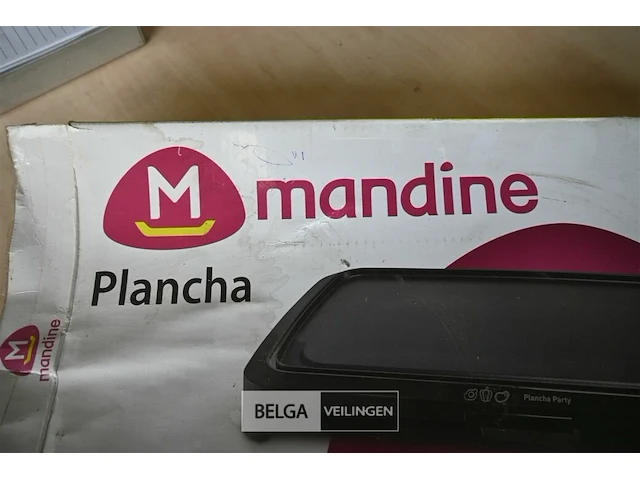 Mandine elektrische bakplaat - afbeelding 5 van  7