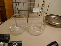 Mandjes in glas - afbeelding 1 van  1
