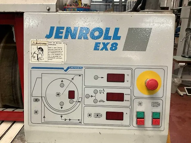 Mangel opstelling fabr. jensen type model jenroll ex8 - afbeelding 26 van  28