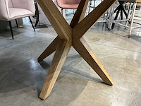 Mangohouten eetkamertafel 130 ? - afbeelding 3 van  5