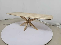 Mangohouten eetkamertafel 240x100