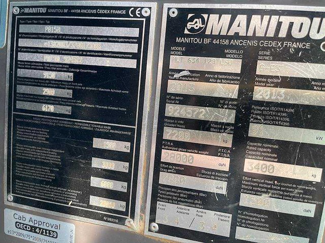 Manitou - mlt 634 - 120 - verreiker - afbeelding 16 van  32