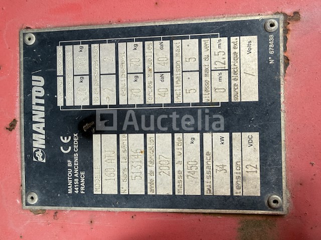 Manitou 160 atj - afbeelding 11 van  11