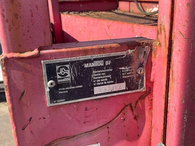 Manitou schaarlift - afbeelding 4 van  17