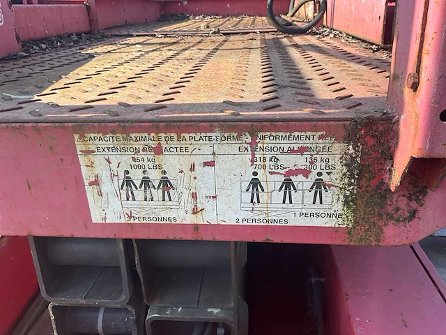 Manitou schaarlift - afbeelding 6 van  17