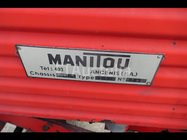 Manitou/internationale mc6h vorkheftruck / - afbeelding 16 van  29