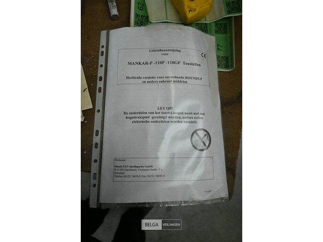 Mankar onkruidverdelger - afbeelding 7 van  7