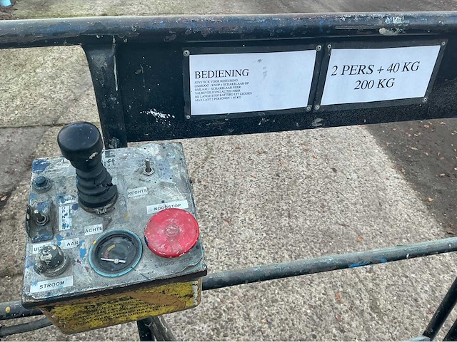 Manlift schaarlift sm3270e hoogwerker - afbeelding 6 van  9