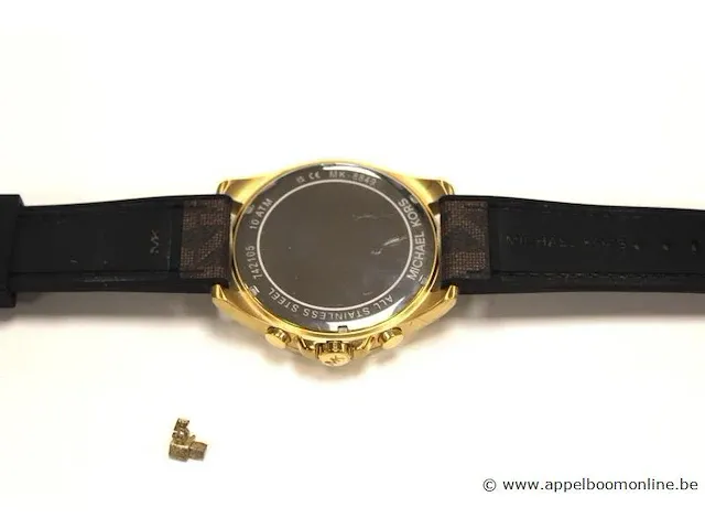 Mannenhorloge michael kors mk8849, quartz, oversized, mogelijke gebruikssporen, mogelijks nieuwe batterij nodig - afbeelding 2 van  5