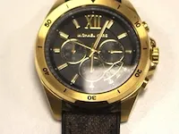 Mannenhorloge michael kors mk8849, quartz, oversized, mogelijke gebruikssporen, mogelijks nieuwe batterij nodig - afbeelding 4 van  5