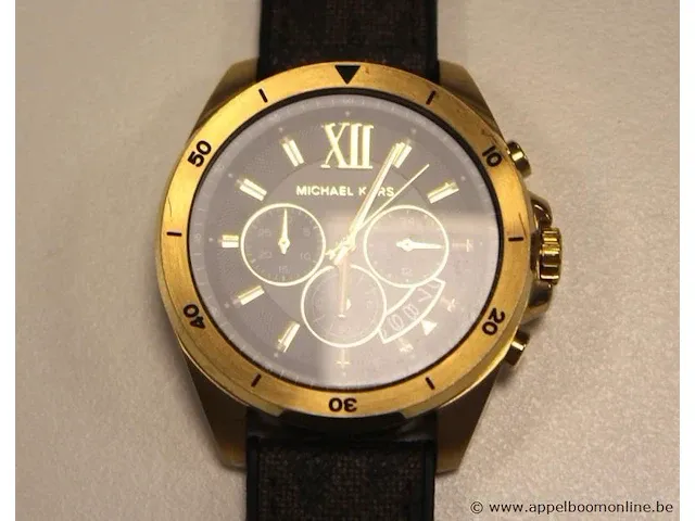Mannenhorloge michael kors mk8849, quartz, oversized, mogelijke gebruikssporen, mogelijks nieuwe batterij nodig - afbeelding 5 van  5