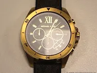 Mannenhorloge michael kors mk8849, quartz, oversized, mogelijke gebruikssporen, mogelijks nieuwe batterij nodig - afbeelding 5 van  5