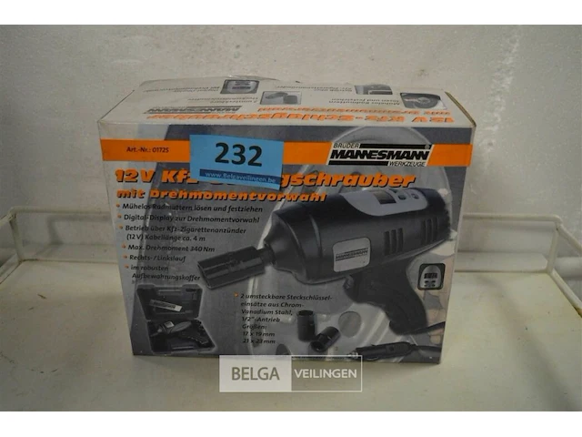 Mannesmann 12v slagschroefmachine - afbeelding 2 van  4