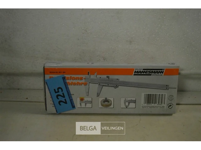 Mannesmann schuifmaat analoog rvs 150 mm - afbeelding 2 van  3