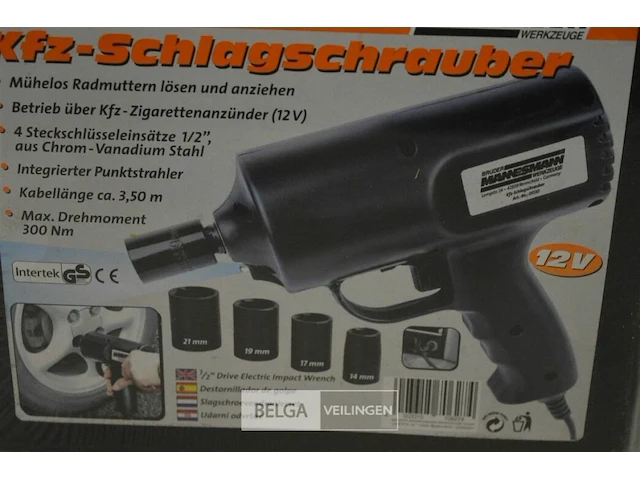 Mannesmann slagschroevendraaier met krachtdoppen - afbeelding 4 van  4