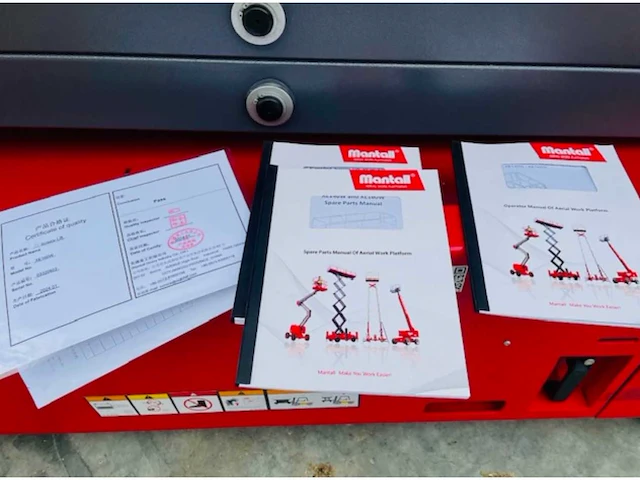 Mantall xe 100 w schaarlift nieuw - 2024 - afbeelding 9 van  14