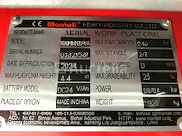 Mantall xe60 mini schaarhoogwerker 6.4m - afbeelding 3 van  28