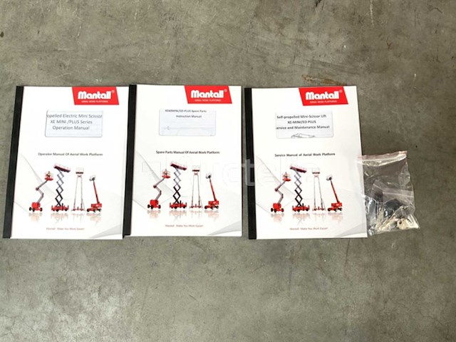 Mantall xe60 mini schaarhoogwerker 6.4m - afbeelding 9 van  28