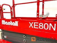 Mantall xe80n schaarhoogwerker 7.8m - afbeelding 3 van  23