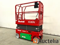 Mantall xe80n schaarhoogwerker 7.8m - afbeelding 6 van  23
