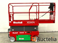 Mantall xe80n schaarhoogwerker 7.8m - afbeelding 9 van  23