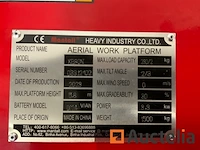 Mantall xe80n schaarhoogwerker 7.8m - afbeelding 13 van  23