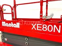 Mantall xe80n schaarhoogwerker 7.8m - afbeelding 12 van  23
