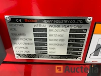 Mantall xe80w schaarhoogwerker 8m - afbeelding 3 van  13