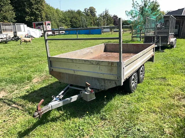 Manuele aanhangwagen kipper 750kg - afbeelding 1 van  21