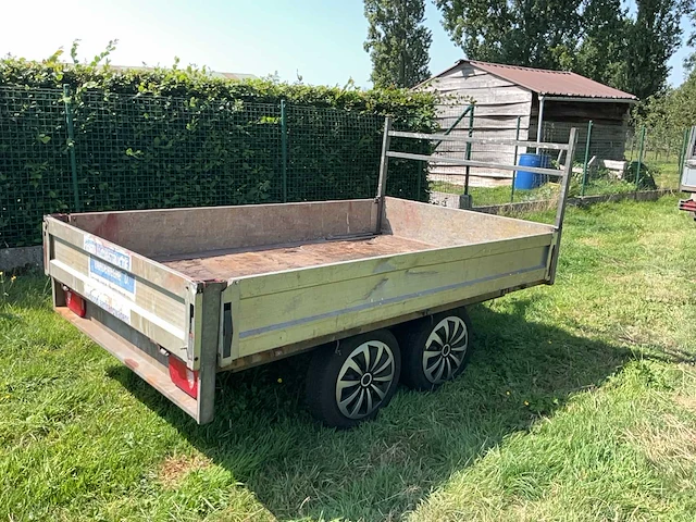Manuele aanhangwagen kipper 750kg - afbeelding 16 van  21