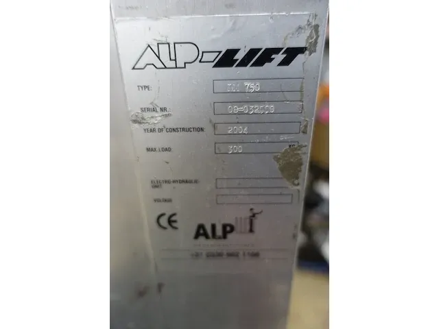 Manuele lift alplift - afbeelding 4 van  4