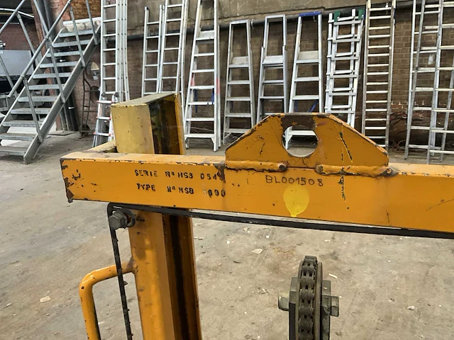 Manuele palletlifter ahd hs8 1600 - afbeelding 5 van  8