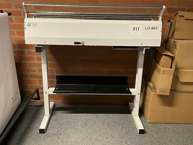 Manuele plan vouwmachine ld-901 - afbeelding 1 van  2