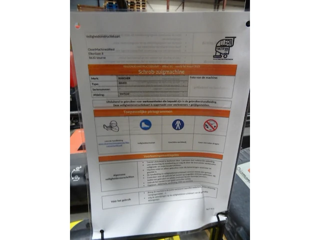 Manuele schrobzuigmachine karcher - afbeelding 6 van  6